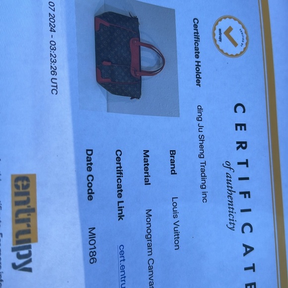 Lv monogram canvas date codeML0186 - Picture 14 of 14